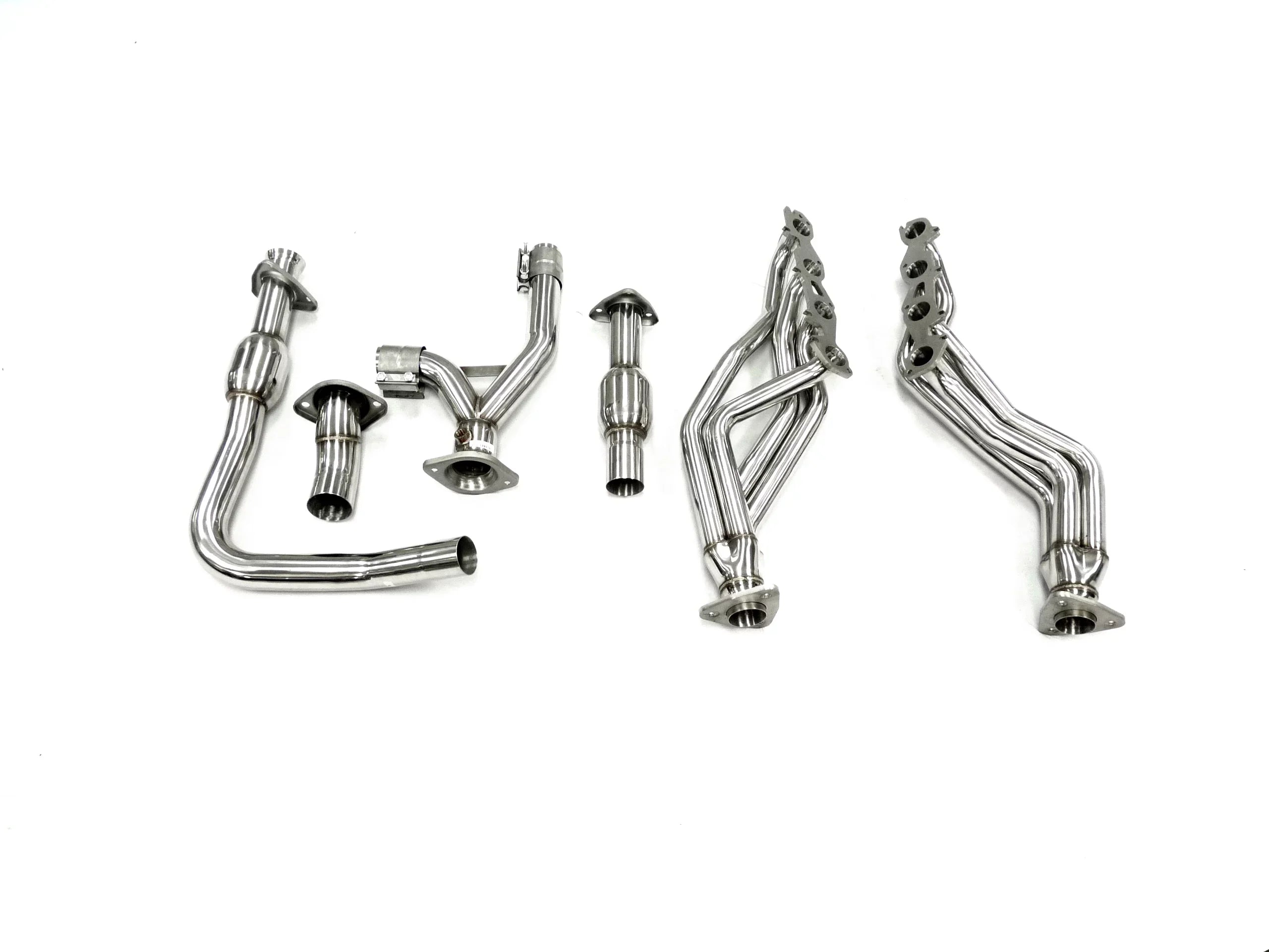 Catted Long Tube Header Fitment For 03 to 04 Dodge Ram 1500 5.7L 4WD Hemi By OBX-RSize