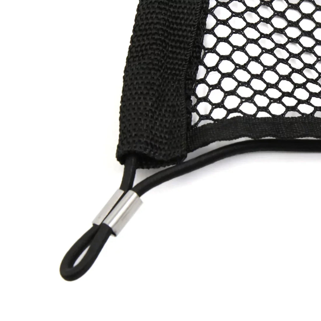 Unique Bargains 100cm x 120cm 4 Hook Auto Car SizeUV Roof Cargo Luggage Sizetorage Mesh Net Holder