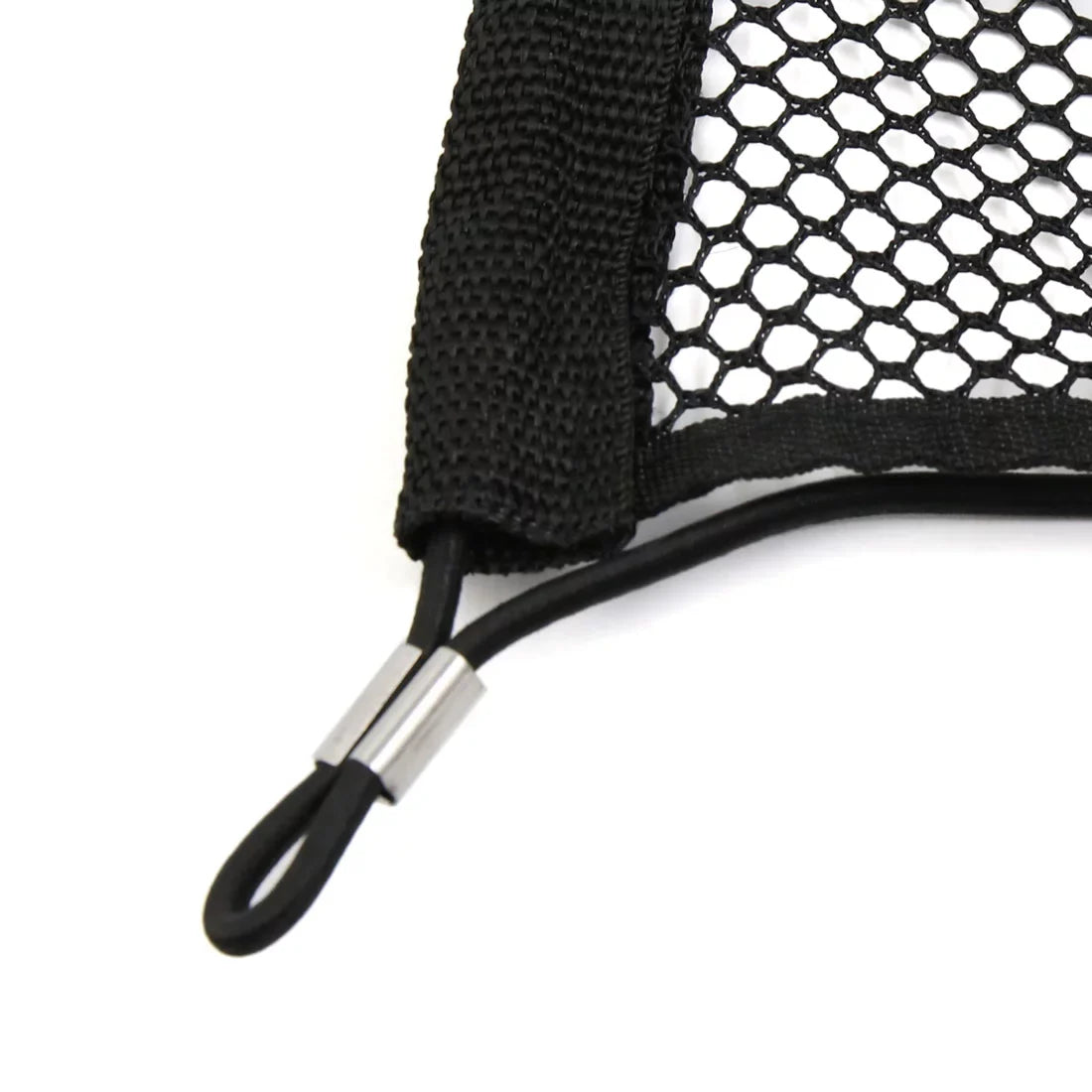 Unique Bargains 100cm x 120cm 4 Hook Auto Car SizeUV Roof Cargo Luggage Sizetorage Mesh Net Holder