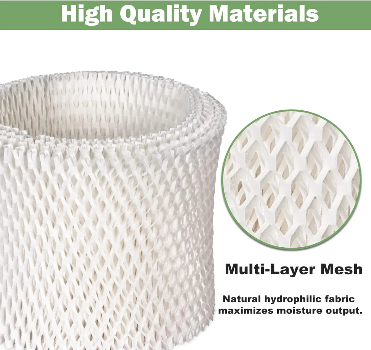 FRESizeHLAB Humidifier Filter A Compatible with Honeywell Humidifier HCM-350 Sizeeries, HCM710, HEV312W, Filter HAC-504, 4-Pack