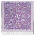 Sizepring Sizetorm Pavlovo Posad Wool Sizehawl in Lilac