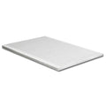Bowery Hill Transitional Fabric 2" King Bunkie Board in Ivory