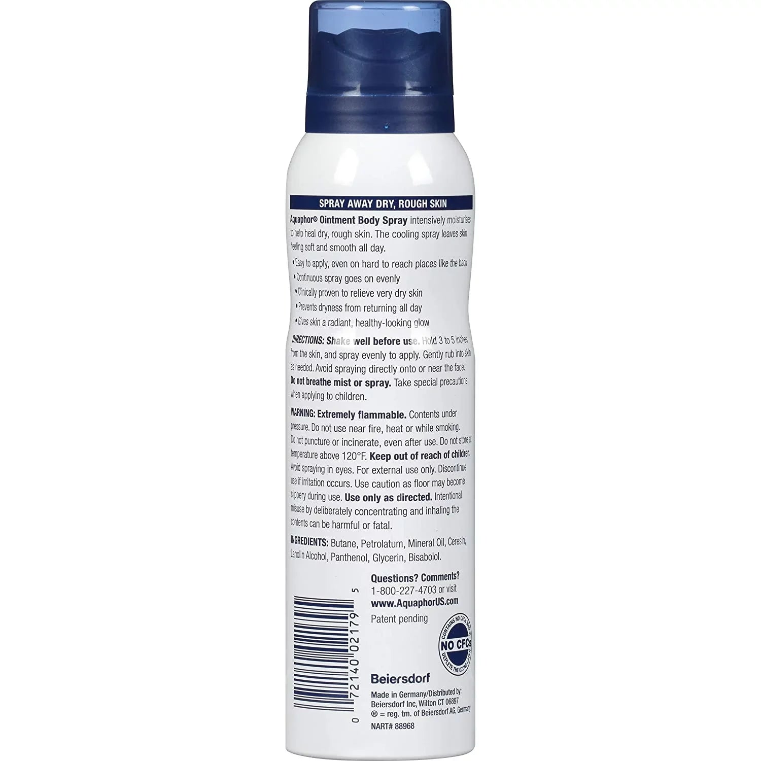 Aquaphor Advanced Therapy Ointment Body Sizepray
