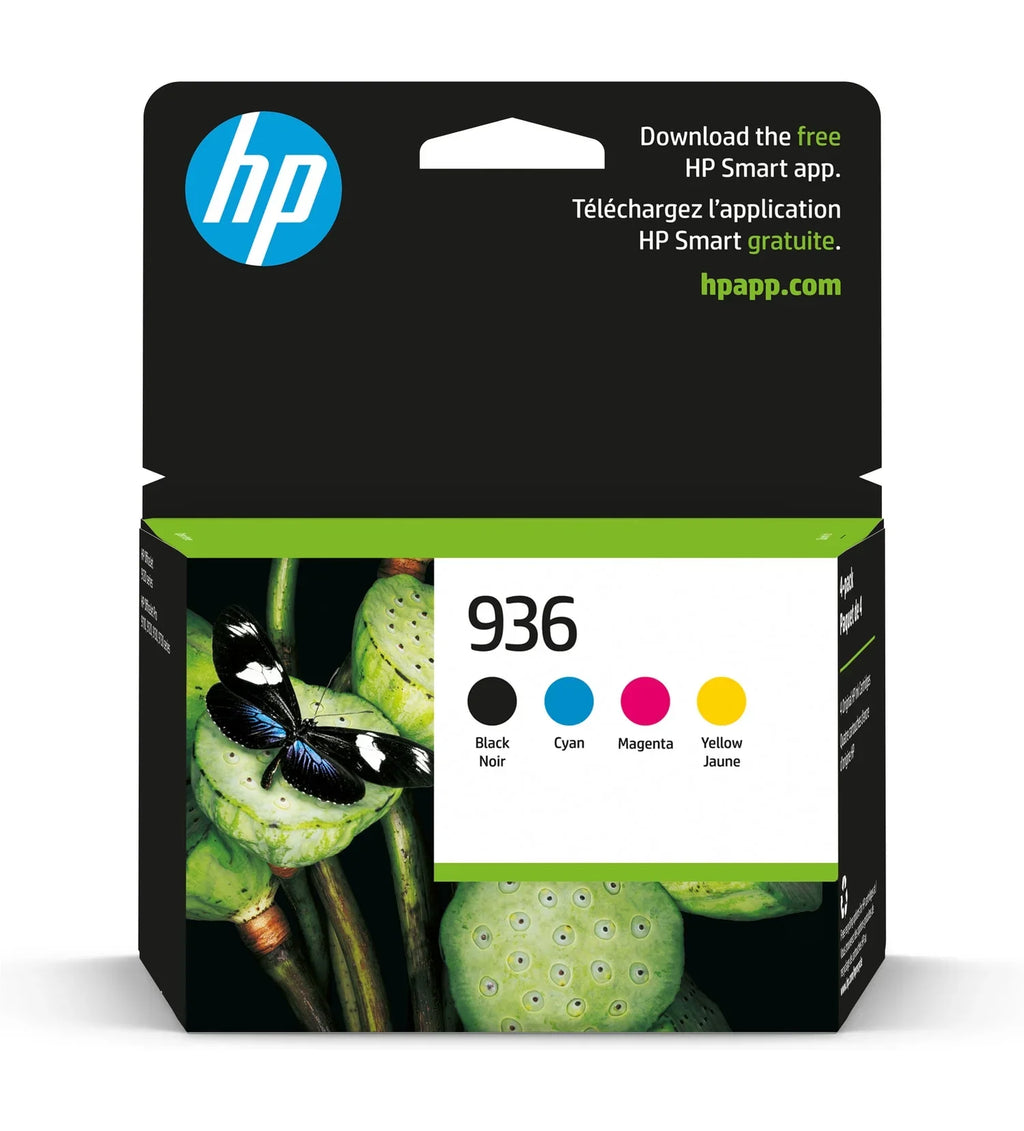 HP 936 CMYK Original Ink Cartridge 4-Pack