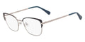 Longchamp LO2108 Full Rim Rectangle Petrol Eyeglasses