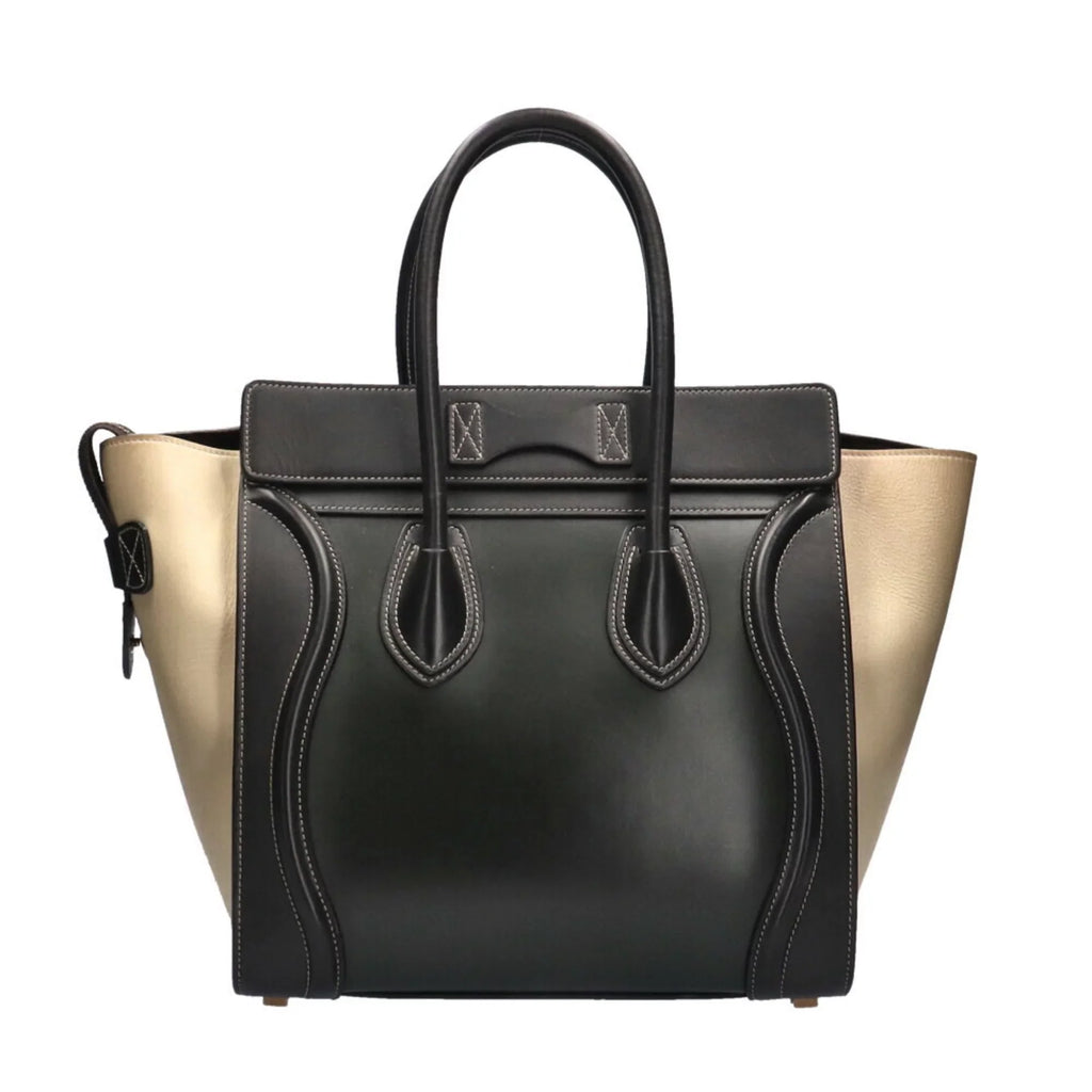 Pre-Owned Celine CELINE Micro Sizehopper Luggage Handbag Calf Ladies (Good)