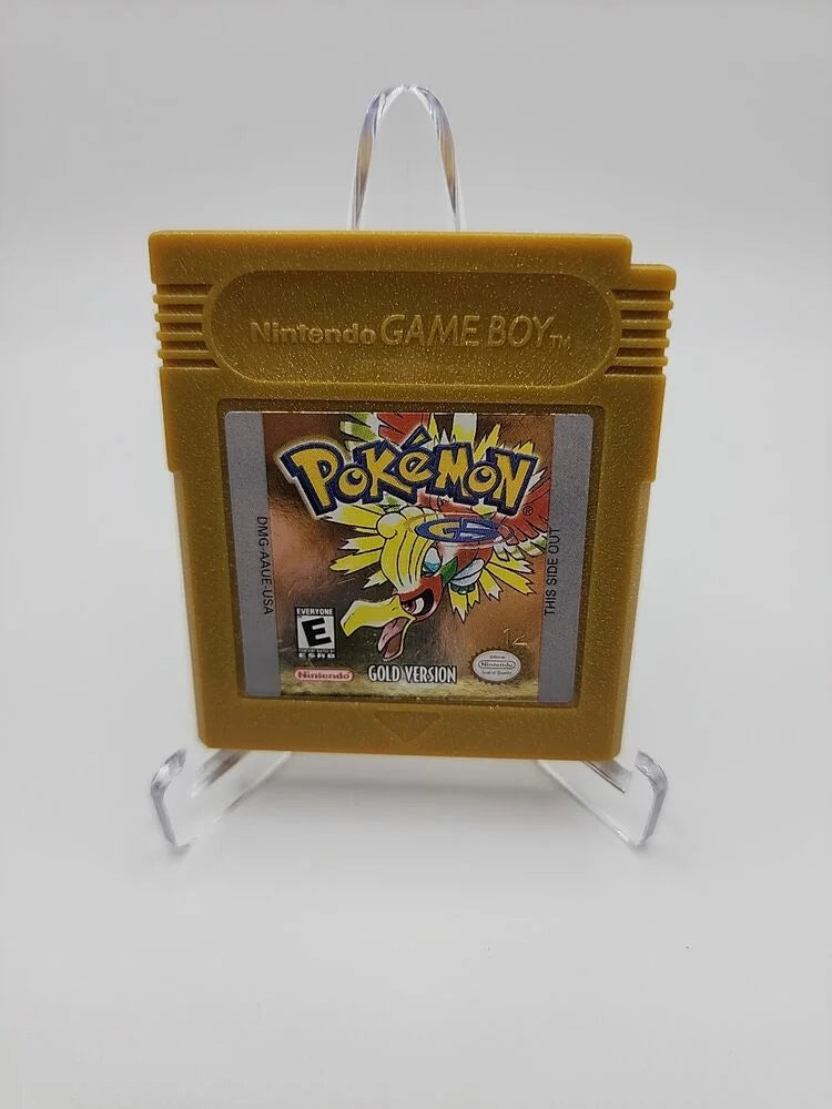 Pokemon Gold version (Nintendo Game Boy Colour, 2000) + Pokemon Gold GBC Pack -