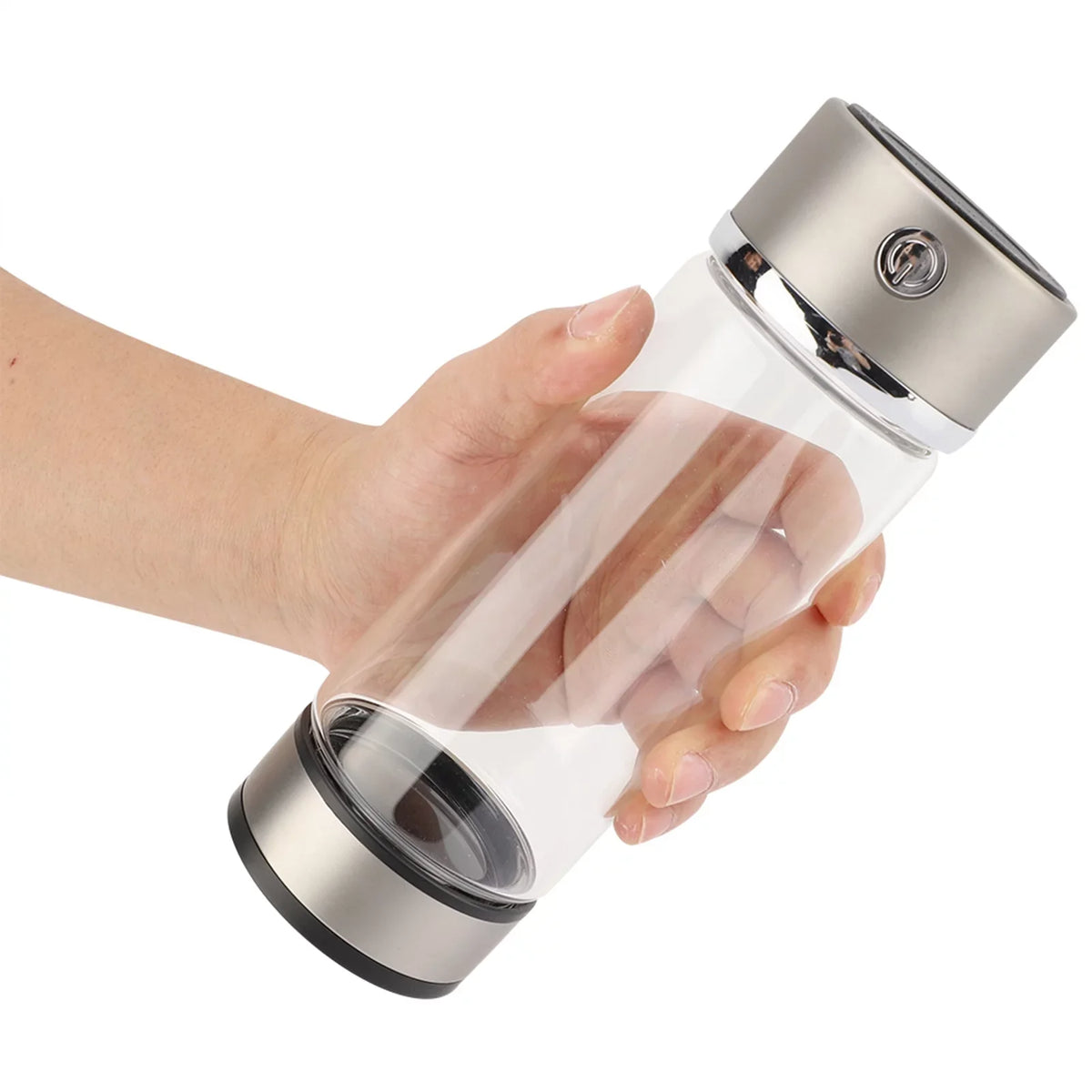 VIFERR Hydrogen Water Bottle USizeB Charging Rich Hydrogen Water Purifier Filter Glass Bottle Portable Lonizer Cup