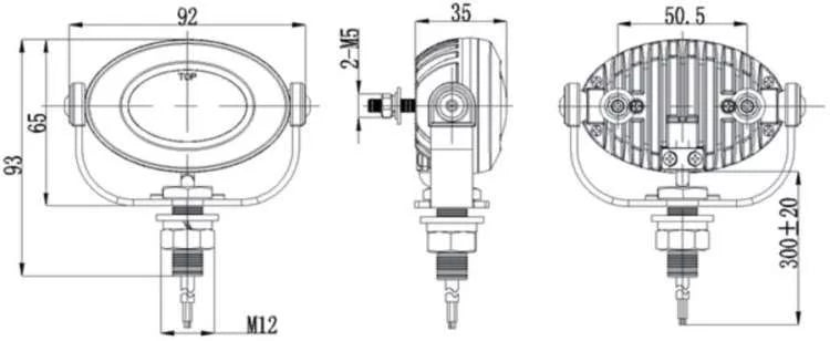 For Harley-Davidson Tri Glide Ultra Classic 6000K LED Auxiliary Lights Lamps
