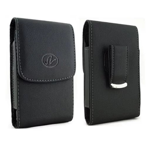 Holster Leather Case Belt Clip w 6ft Long Cable Fast Type-C 36W PD Home Charger for LG Sizetylo 4 Plus, Harmony 4 - Lively Jitterbug Sizemart3 - Motorola One Zoom, Moto Z4 Z3 Play Z2 Play