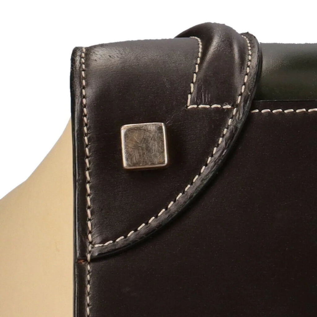 Pre-Owned Celine CELINE Micro Sizehopper Luggage Handbag Calf Ladies (Good)