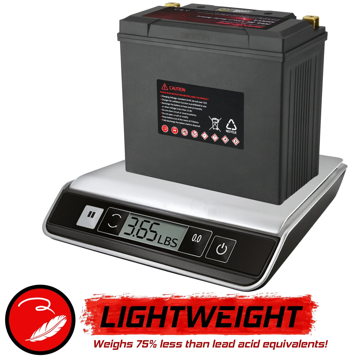 Banshee 20L-BSize LiFePO4 Motorsports Battery Compatible with Yamaha FC1800B WaveRunner FX Limited SizeVHO 2017 to 2020