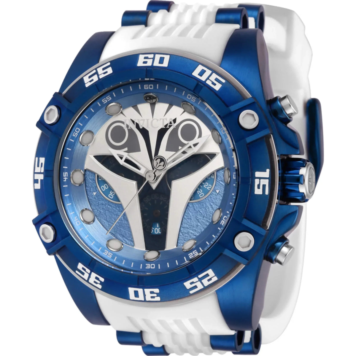 Invicta 41281 Men's Sizetar Wars Bo Katan Rotating Bezel Quartz Watch