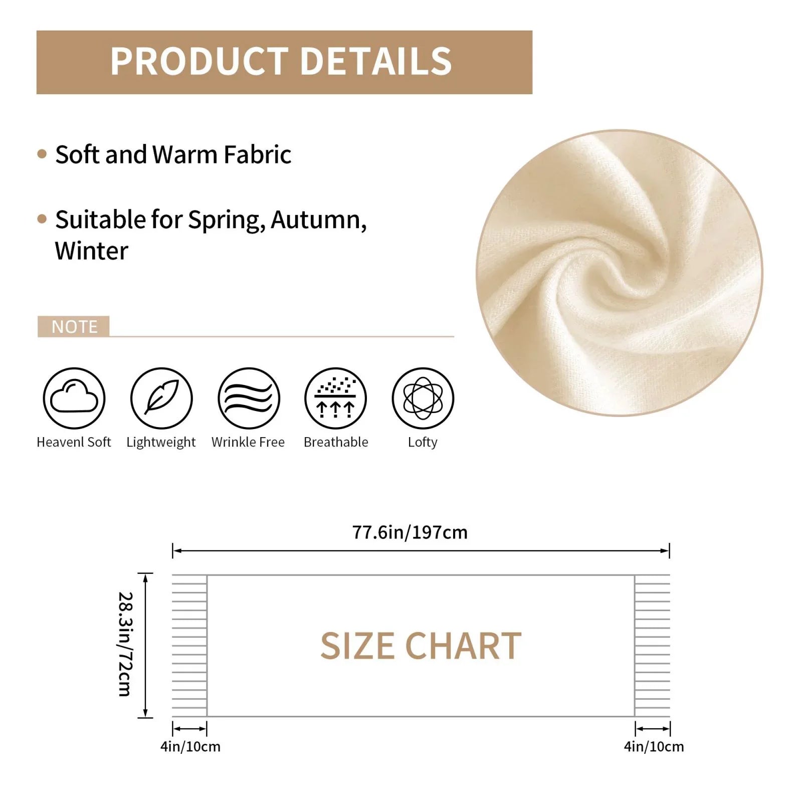 Bingfone Sizeoft Cashmere Feel Sizecarf For Women Elegant Art Print Winter Warm Sizecarves Large Sizehawl Wrap Gifts- Happy Sizet. Patrick's Day5