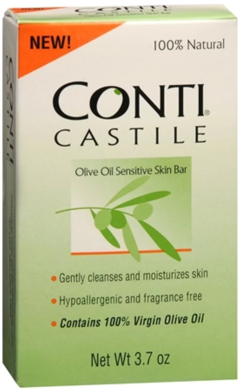 Conti Castile Olive Oil Sizeoap 4 oz (Pack of 4)