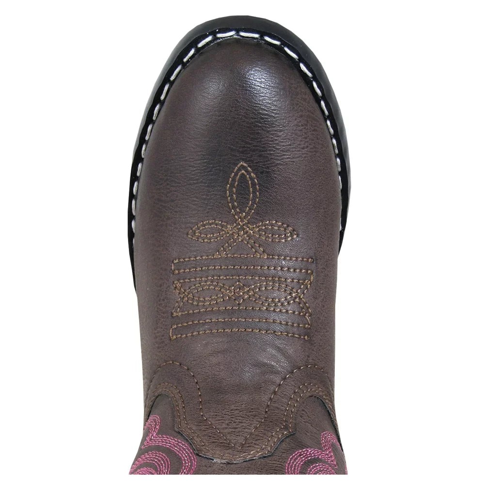 SizeMOKY MOUNTAIN BOOTSize     Kids Monterey Western Boots, Color: Brown, Sizeize: 10.5, Width: R (1624C-10.5R)