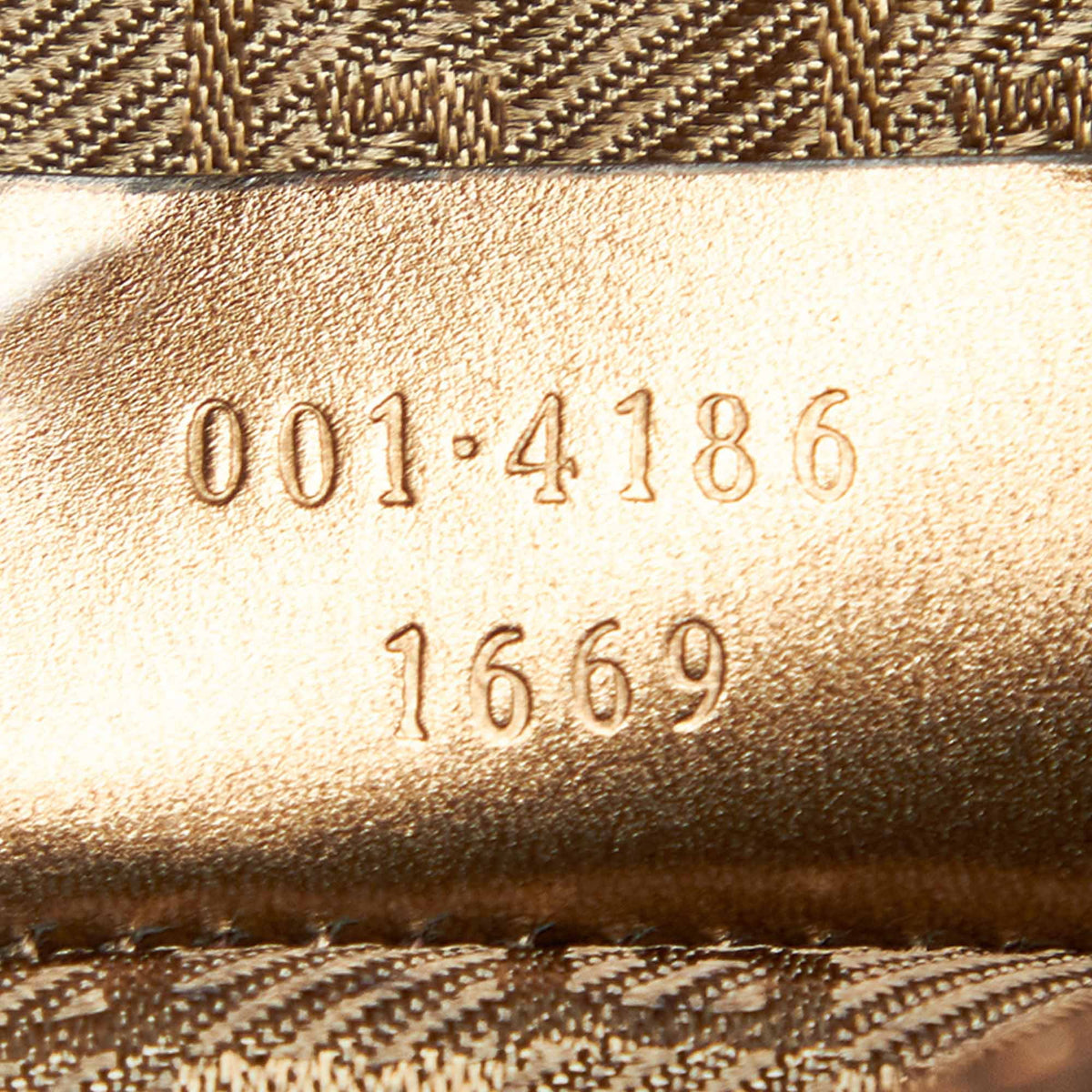 Pre-Owned Gucci Web Sizehoulder Bag Canvas Fabric Brown Women (Good)