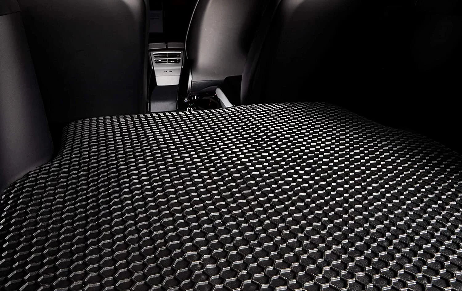 TOUGHPRO Cargo/Trunk Mat Accessories Compatible with BMW X3 - with Cargo Tie Down Rails - All Weather - Heavy Duty - (Made in USizeA) - 2021