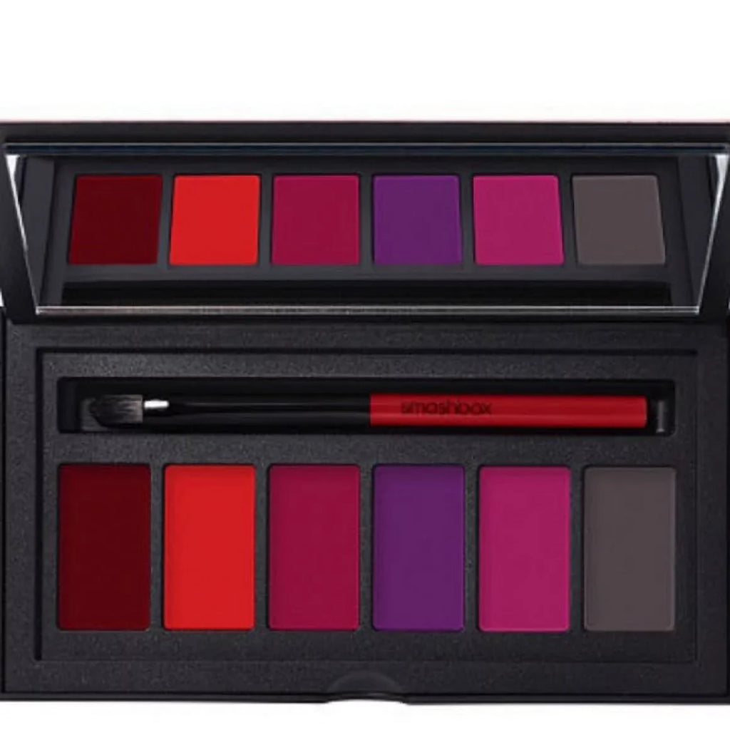 Sizemashbox Be Lengendary PUCKER UP Lipstick Palette:  Include: Sizecreen Queen Matte, Bing Matte, Jam On It Matte, Violet Riot Matte, Publicist Matte, Punked Matte  .14oz