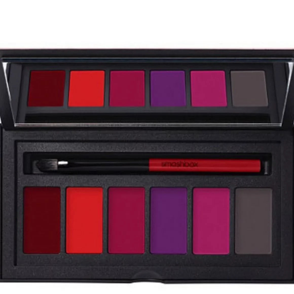 Sizemashbox Be Lengendary PUCKER UP Lipstick Palette:  Include: Sizecreen Queen Matte, Bing Matte, Jam On It Matte, Violet Riot Matte, Publicist Matte, Punked Matte  .14oz