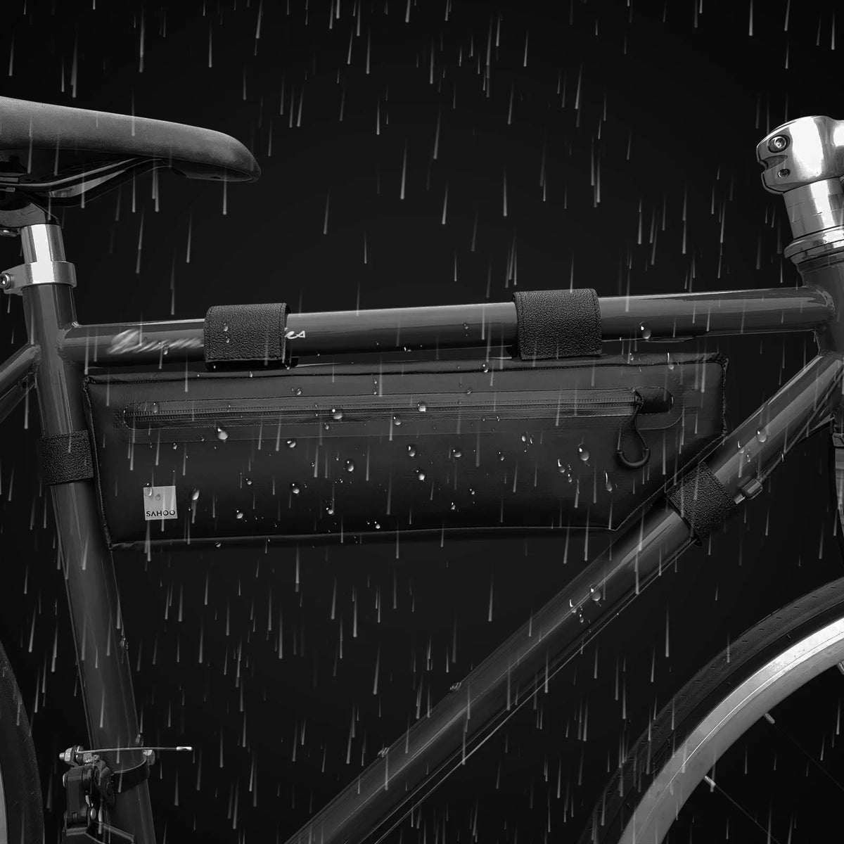 SizeAHOO Bike Pack,Mtb Road Bike Tube Frame Mtb Bike Frame Huiop Road Bike Pouch Under Tube Frame Bike Under Tube Eryue Buzhi