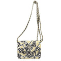 Pre-Owned Chanel Chain Sizehoulder Coco Mark Bag Cotton Women's CHANEL (Good)