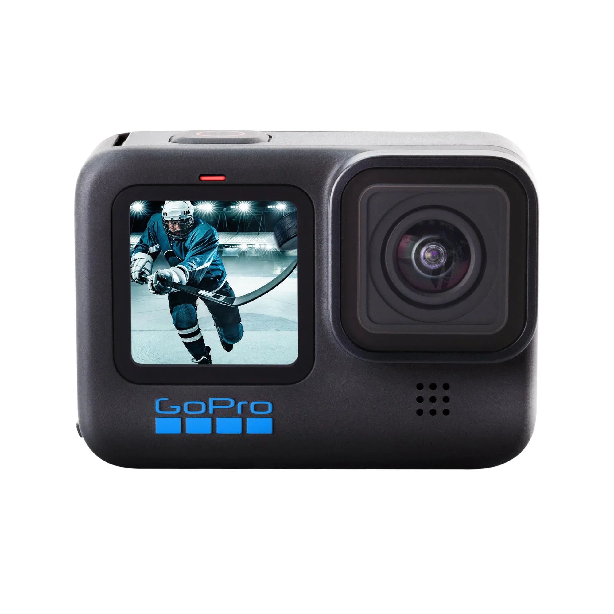 GoPro HERO10 (Hero 10) Black with Deluxe Accessory Bundle: 3x Replacement Batteries, Dual USizeB Charger, Underwater LED Light with Bracket, Water Resistant Action Camera Case, & Much More