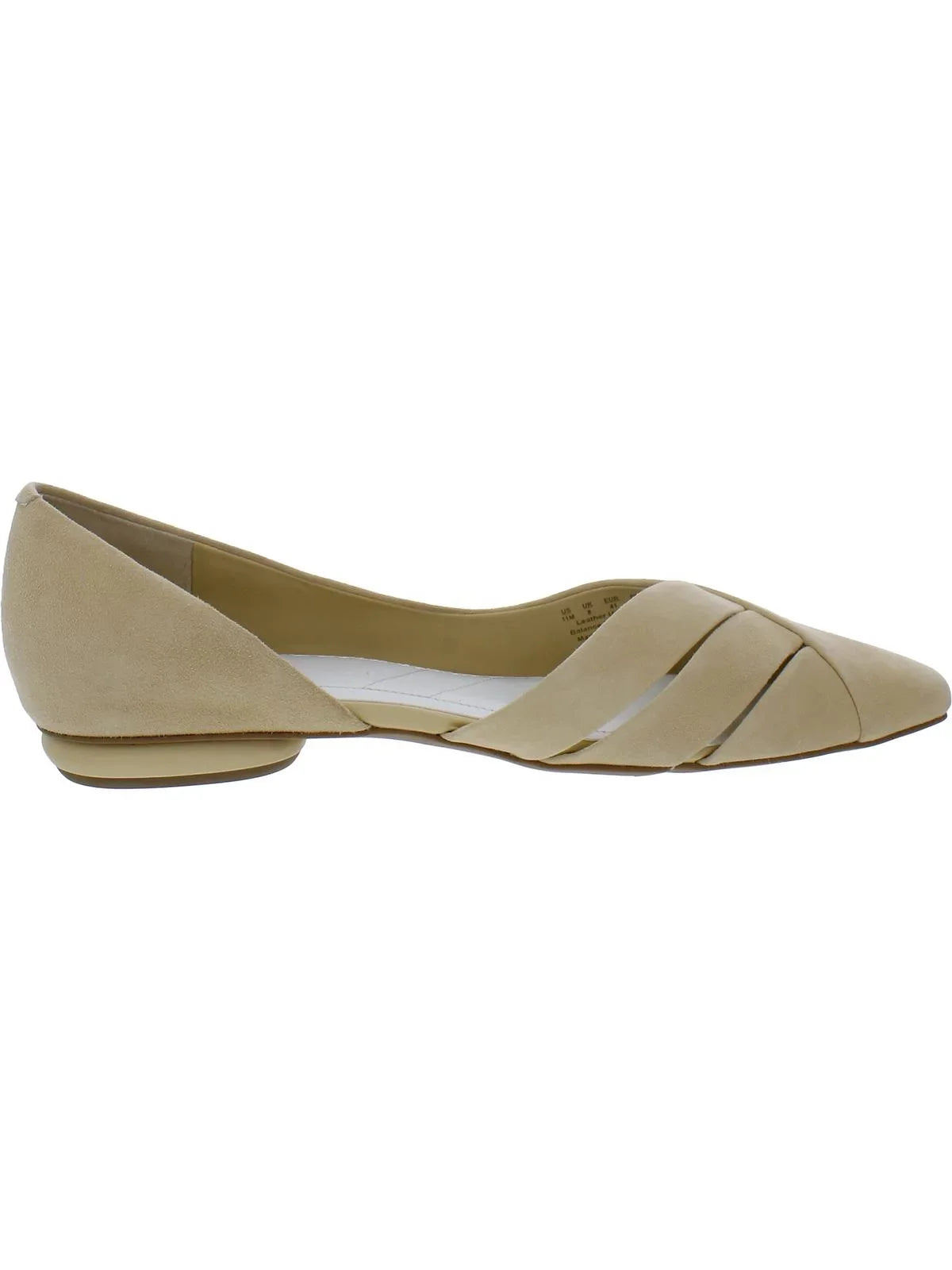 Franco Sizearto Womens Braela Leather Sizequare Toe D'Orsay