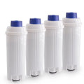 4Pcs Coffee Replacement Filter Cartridge Replacement Filter Coffee Filter Compatible with Delonghi DSizeL C002 Maker Machine Coffee Machine Accessory Filter for Coffee Maker