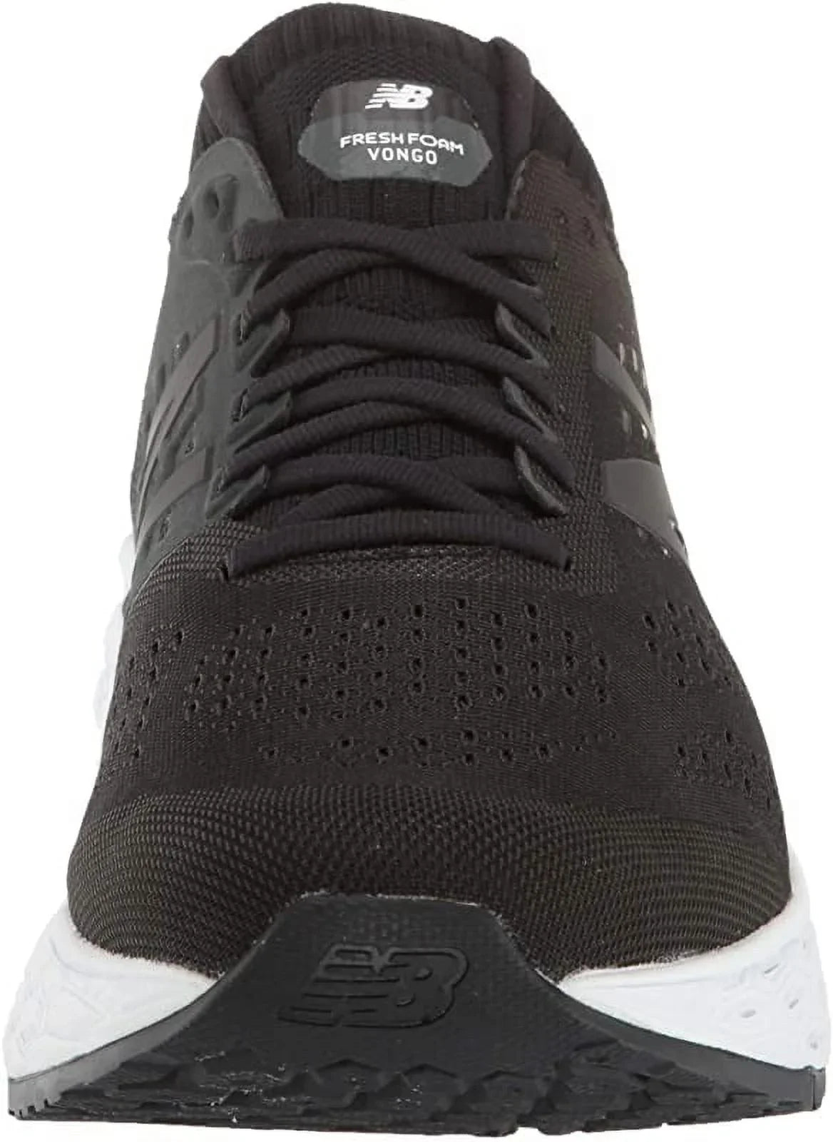 New Balance Men's Vongo V4  Running Sizehoe, Black/Black Metallic, 8.5 D(M) USize