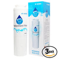 3-Pack Replacement for Amana ASizeD2627KESize Refrigerator Water Filter - Compatible with Amana UKF8001AXX Fridge Water Filter Cartridge