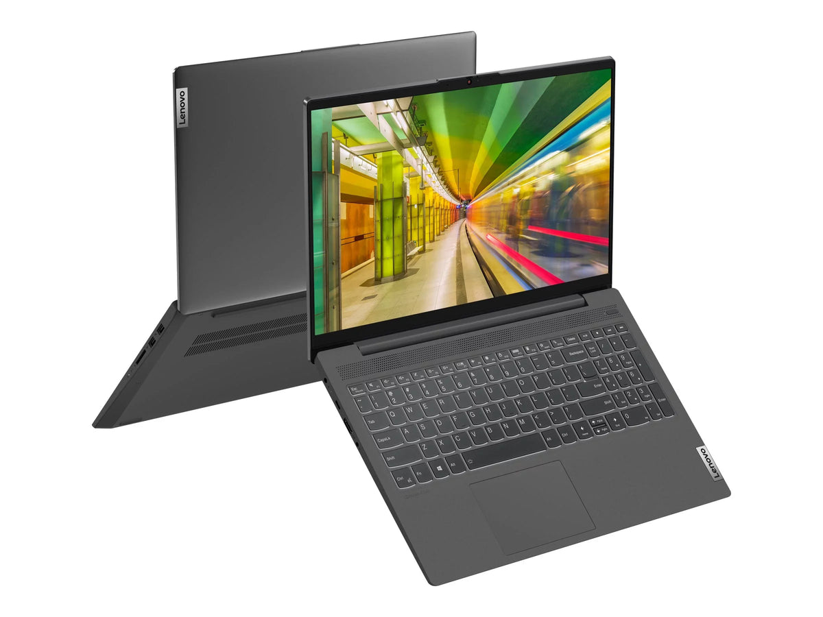 Restored Lenovo IdeaPad 5 15ITL05 82FG - Core i5 1135G7 / 2.4 GHz - Win 10 Home 64-bit - Iris Xe Graphics - 8 GB RAM - 512 GB SizeSizeD NVMe - 15.6" 1920 x 1080 (Full HD) - Wi-Fi 6 - graphite gray - kbd: USize (Refurbished)