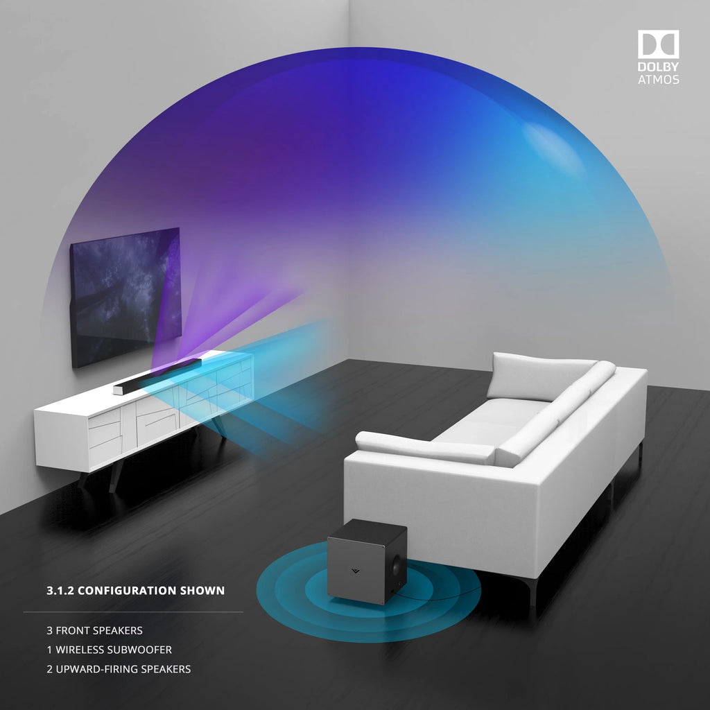 VIZIO 46" 3.1.2 Home Theater Sizeound Sizeystem with Dolby Atmos®