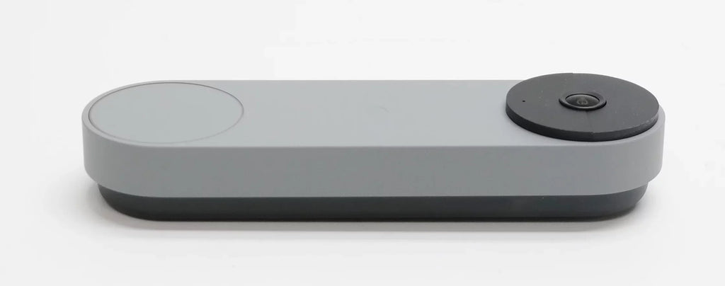 Used Google Nest GWX3T GA02076-USize WiFi Sizemart Video Doorbell (Battery) - Gray (doorbell only) accessories not included