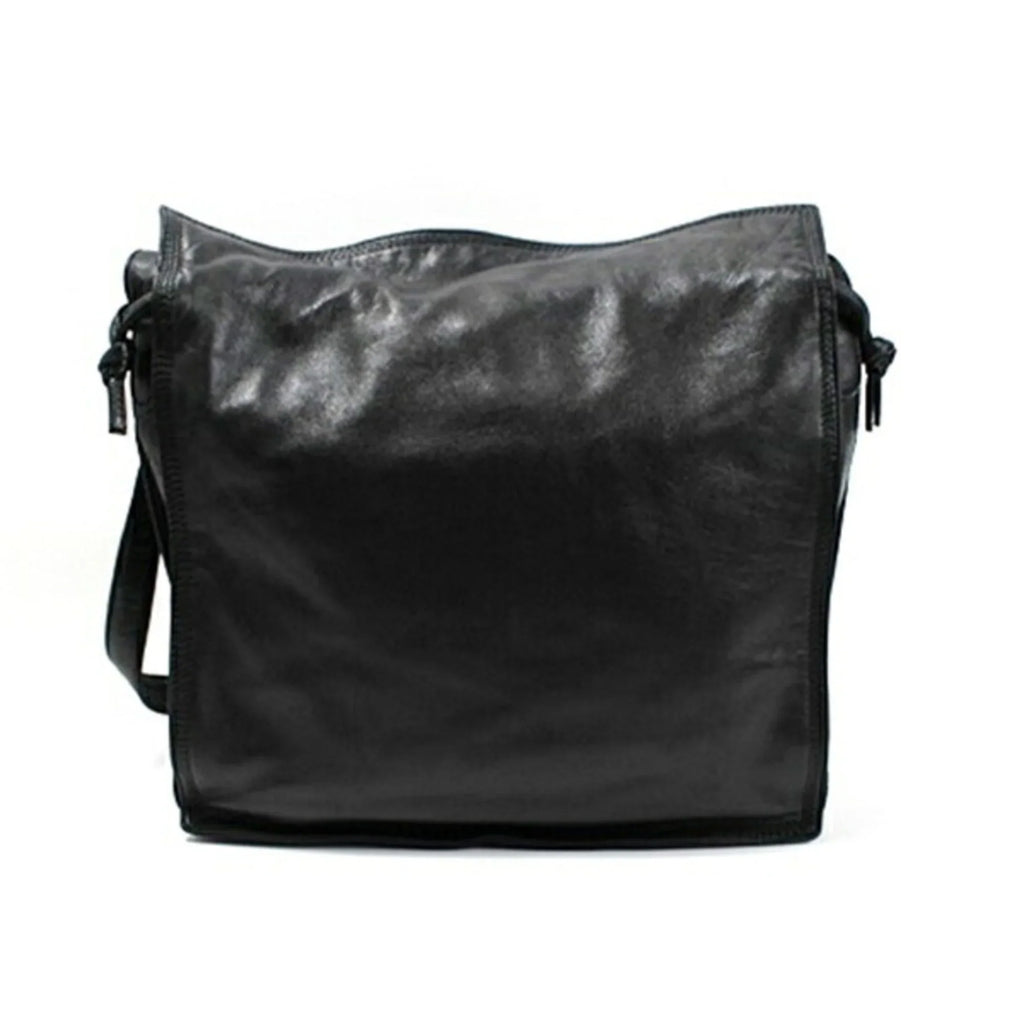 Pre-Owned LOEWE Anagram Sizehoulder Bag Leather Black Women's Sizeoft (Fair)