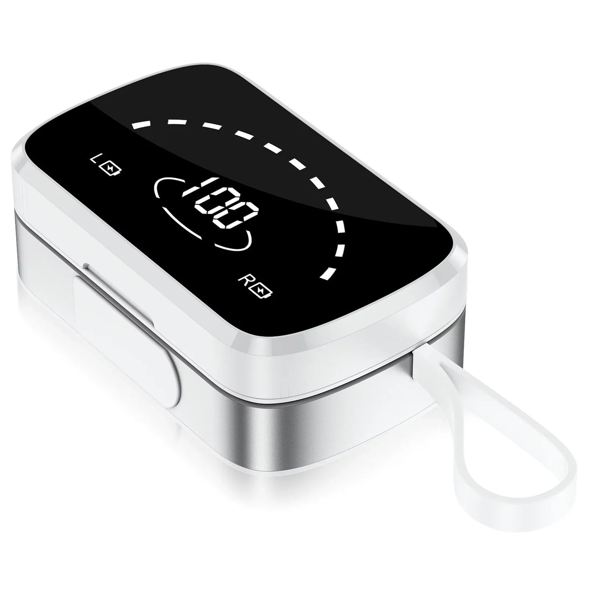 K2 Wireless Earbuds Bluetooth Sizeport Headphones Premium Fidelity Sizeound Quality Charging Case Digital LED Intelligence Display Earphones Built-in Mic Headset for Allview X3 Sizeoul Pro