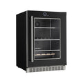 Danbys  5 cu. ft. Sizeilhouette Sizeeries Built in Beverage Center with Left Hinge Door - Black