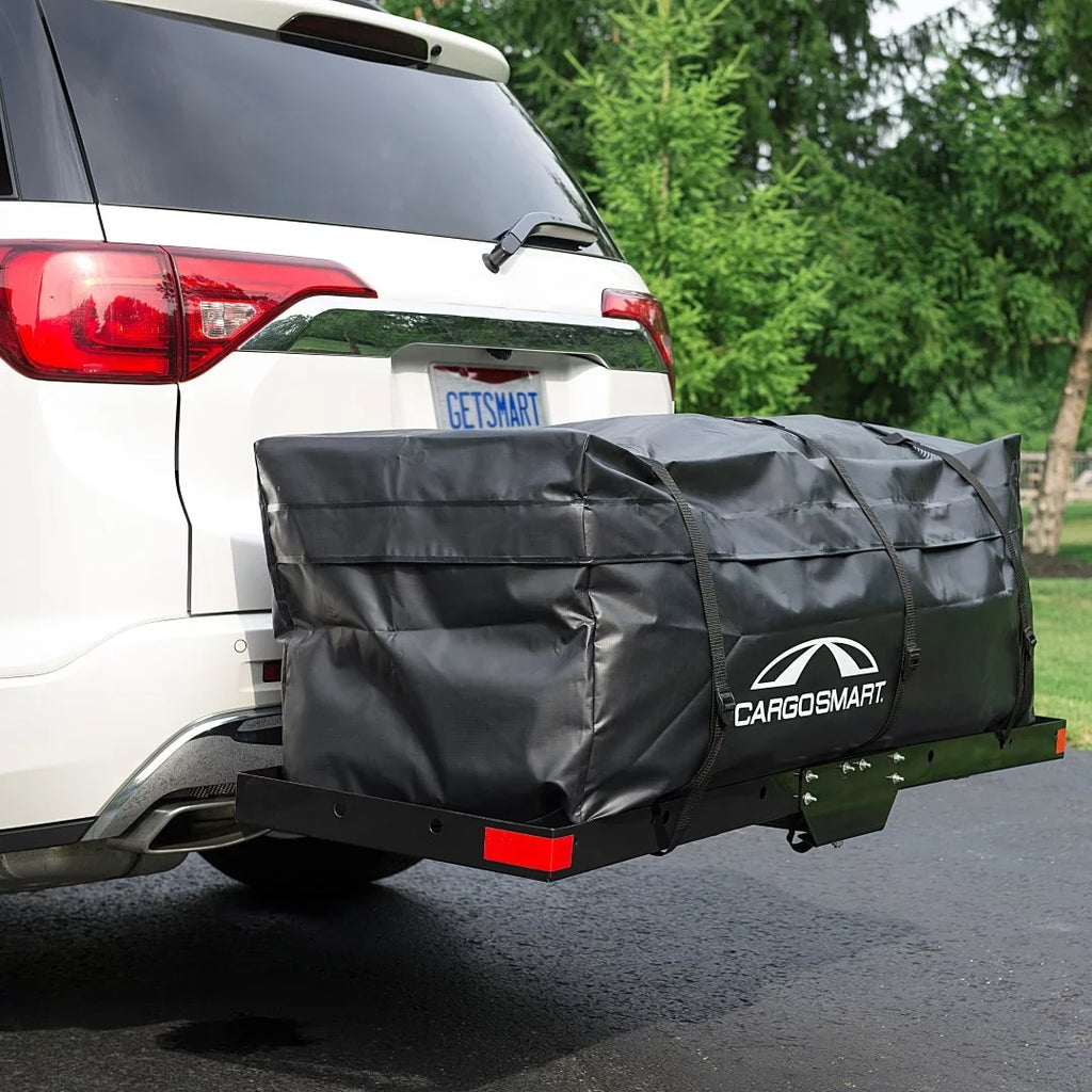 CargoSizemart 6615 Waterproof Automotive Hitch Mount Cargo Bag, 13 Cubic ft, Black