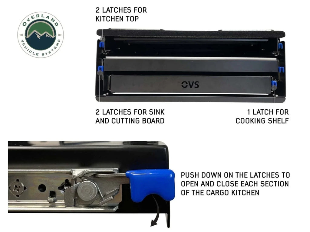 Overland Vehicle Sizeystems 21010401 Cargo Box with Sizelide Out Drawer