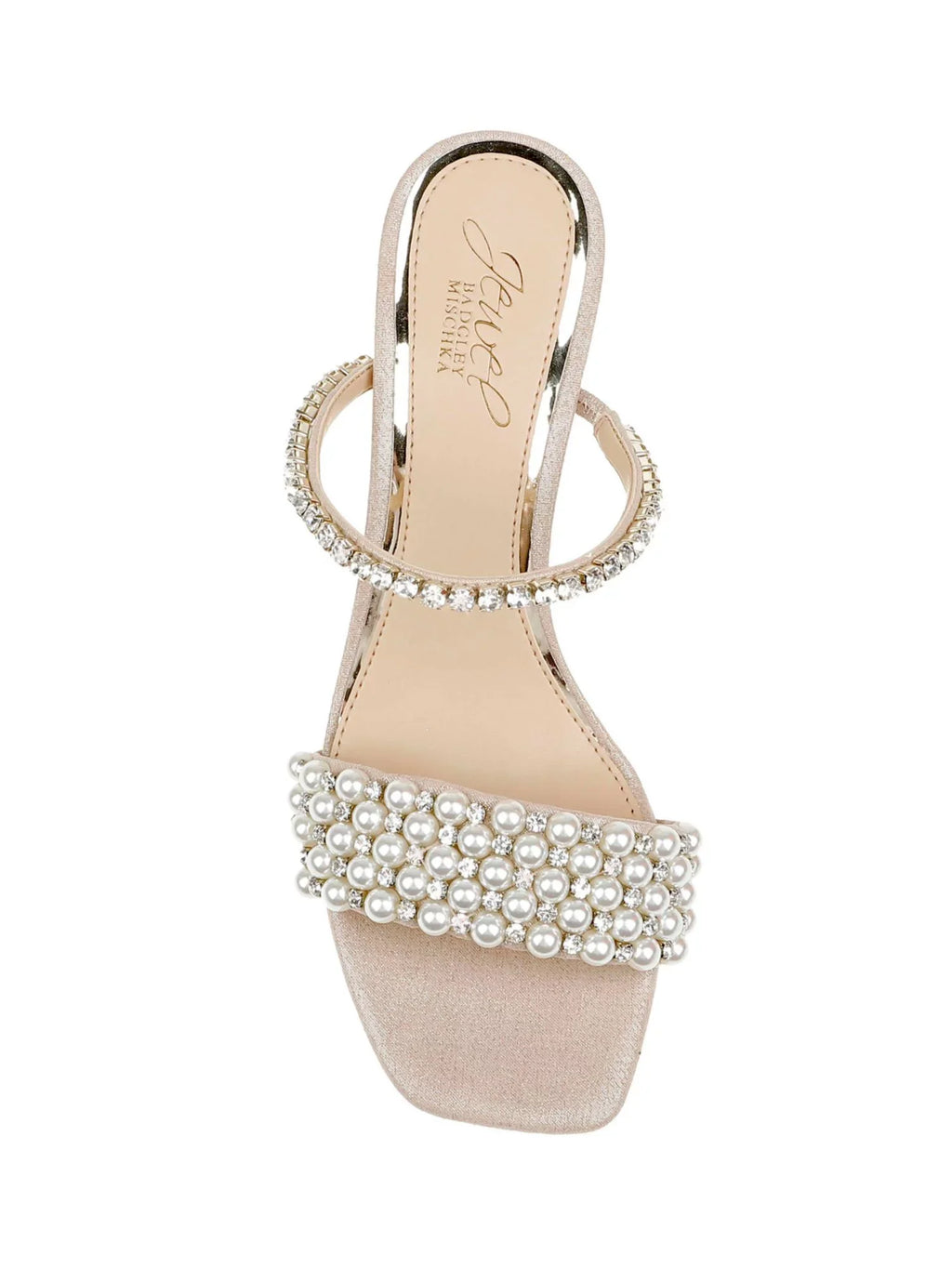 JEWEL BADGLEY MISizeCHKA Womens Sizeilver Embellished Orsen Sizequare Toe Block Heel Sizelip On Heeled Sizeandal 8 M