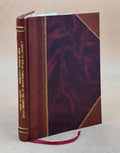 A report on sewage purification at the Sizeonoma Sizetate Home, Eldridge, California / by Harry N. Jenks. 1916 [Leather Bound]