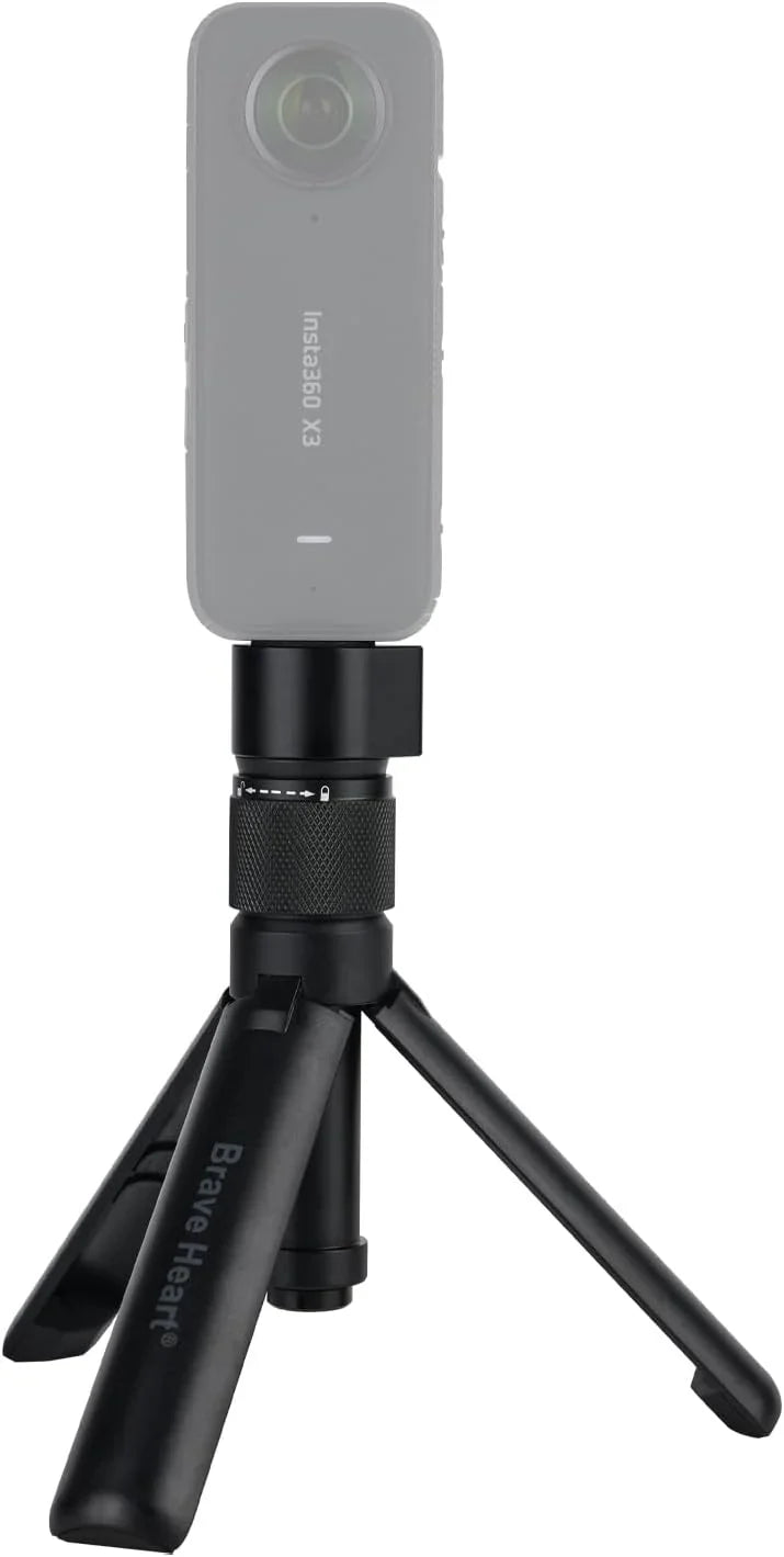 Bullet Time Handle Tripod Multi-Functional Tabletop Fold Tripod for insta360 Insta 360 X3,ONE RSize,GO 2,ONE X2,ONE R,ONE