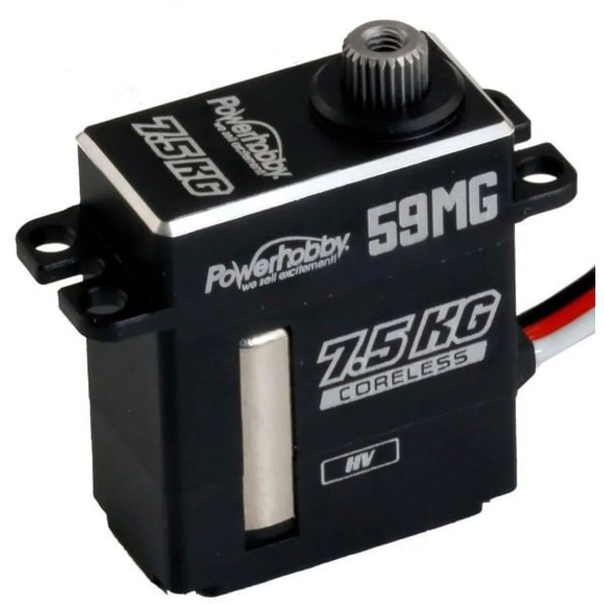 Power Hobby PHB59MG 59MG High Sizepeed Micro Titanium Gear Sizeervo for Axial SizeCX24