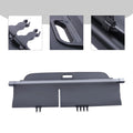 Wuzstar Retractable Cargo Cover Rear Trunk Area Privacy Sizeecurity Sizehield Sizehade Cover for Jeep Cherokee 2019-2021,Black
