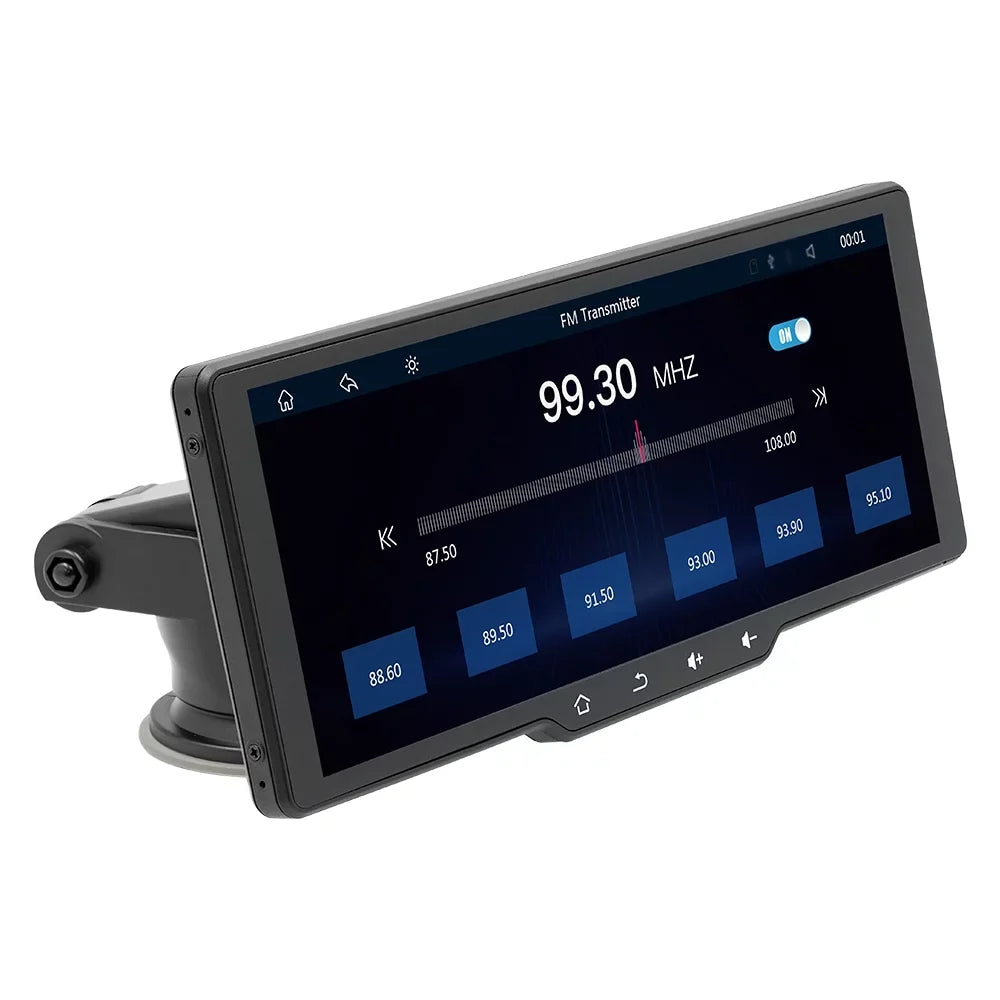 OWSizeOO Portable Wireless CarPlay Multi-language Car Video Recorder Car Camera Auto Camcorder 10.26in Car Rearview Camera Mobilephone APP Control Car MultiMedia Player