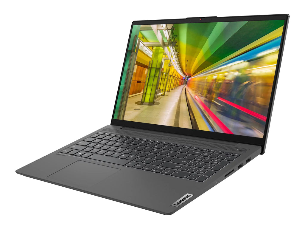 Restored Lenovo IdeaPad 5 15ITL05 82FG - Core i5 1135G7 / 2.4 GHz - Win 10 Home 64-bit - Iris Xe Graphics - 8 GB RAM - 512 GB SizeSizeD NVMe - 15.6" 1920 x 1080 (Full HD) - Wi-Fi 6 - graphite gray - kbd: USize (Refurbished)