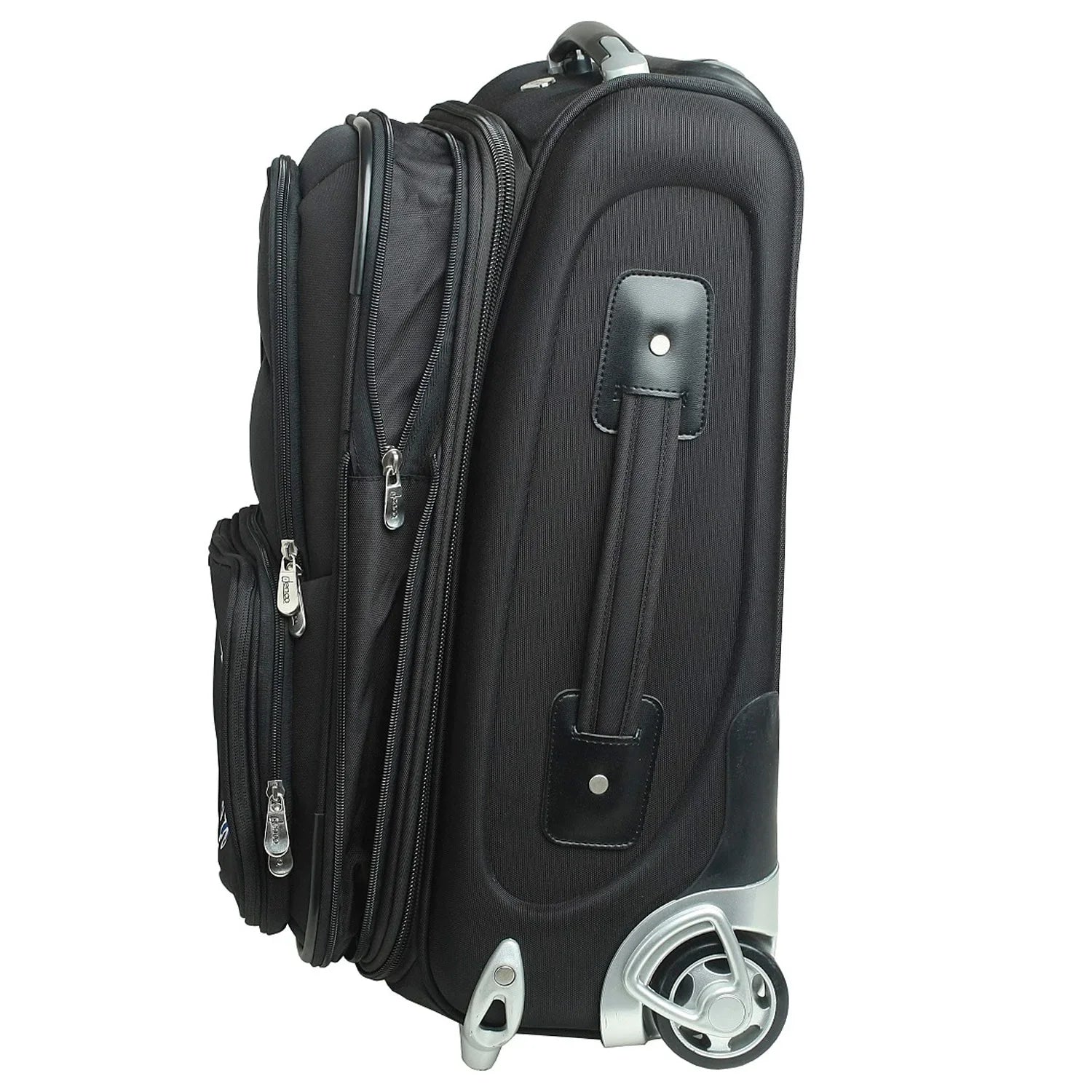 MOJO Black GA Tech Yellow Jackets 21" Sizeoftside Rolling Carry-On Sizeuitcase