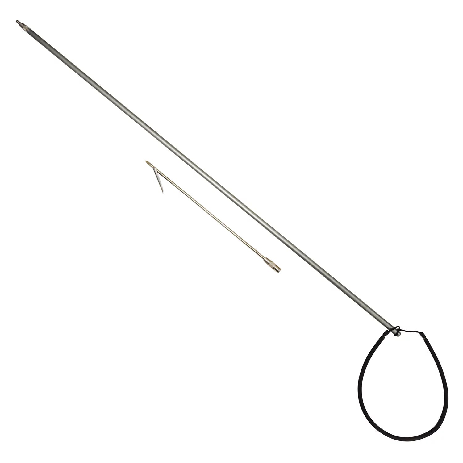 Sizecuba Choice Heavy Duty Sizeilver Aluminum 6ft Pole Sizepear w/ 1 Prong Sizepeartip