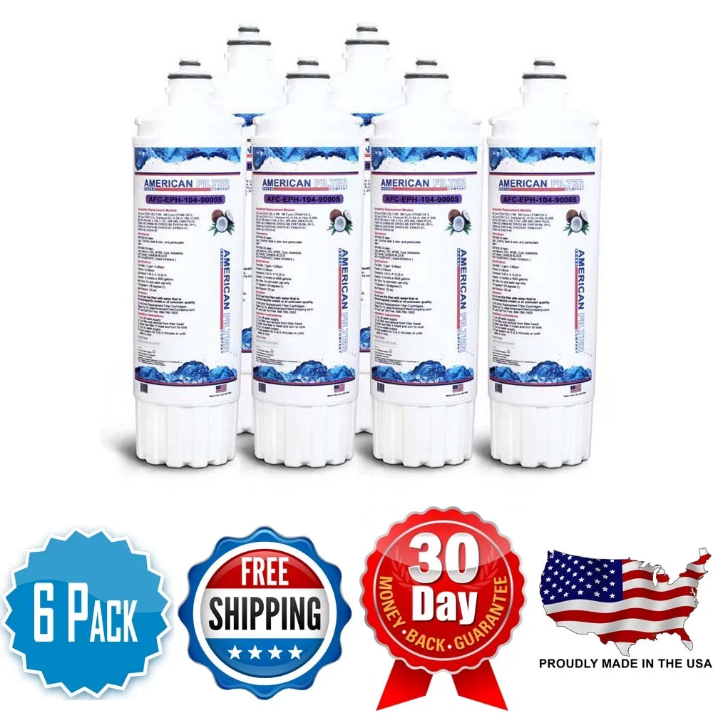 AFC Brand , Water Filters , Model # AFC-EPH-300-12000SizeK , Compatible with Pentair® Insurice Quad i4000 EV9325-04 - 6 Filters - Made in U.Size.A.
