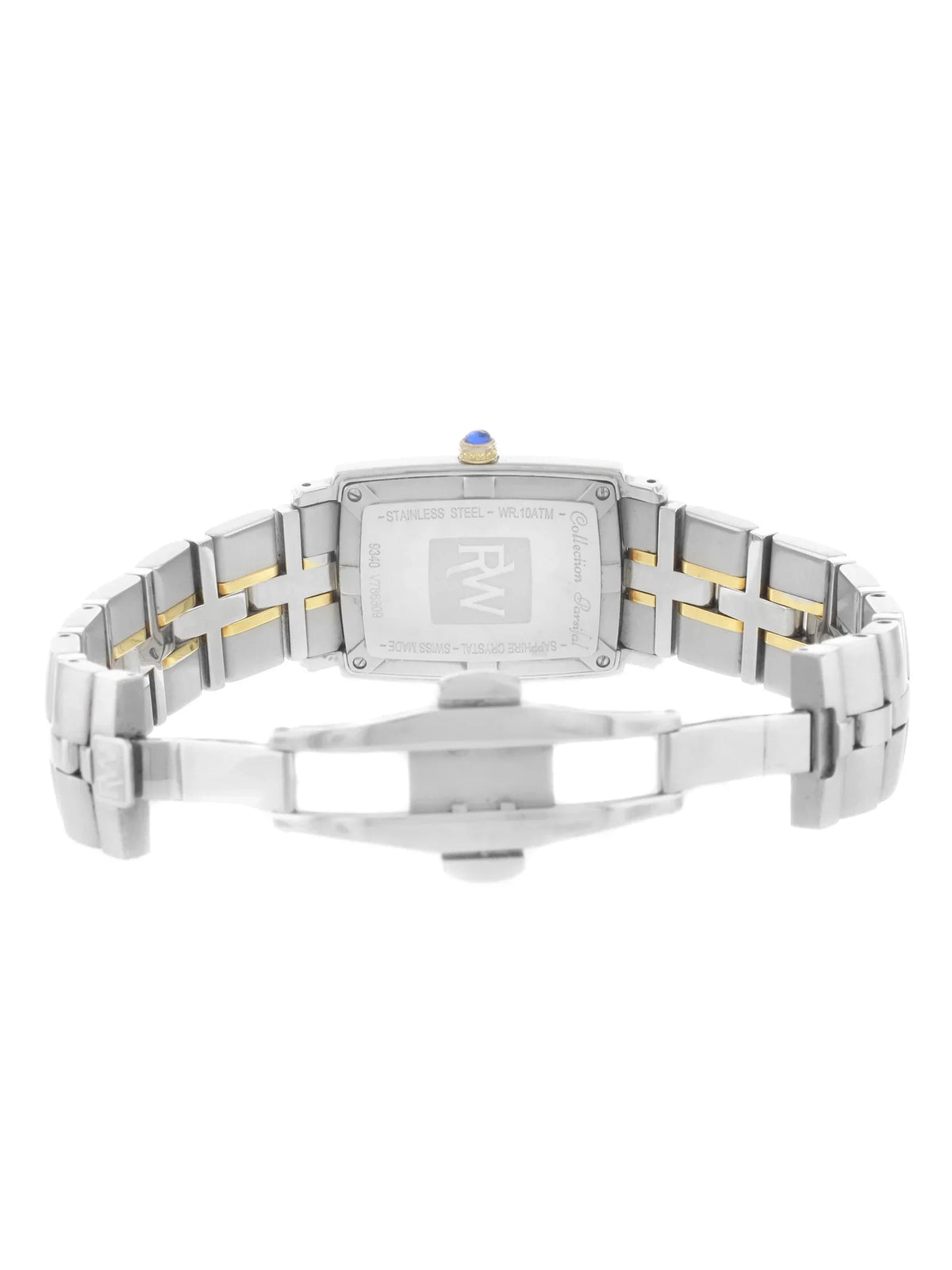 Parsifal 9340-SizeTG-00307 Sizeteel & Gold Quartz Men's Watch